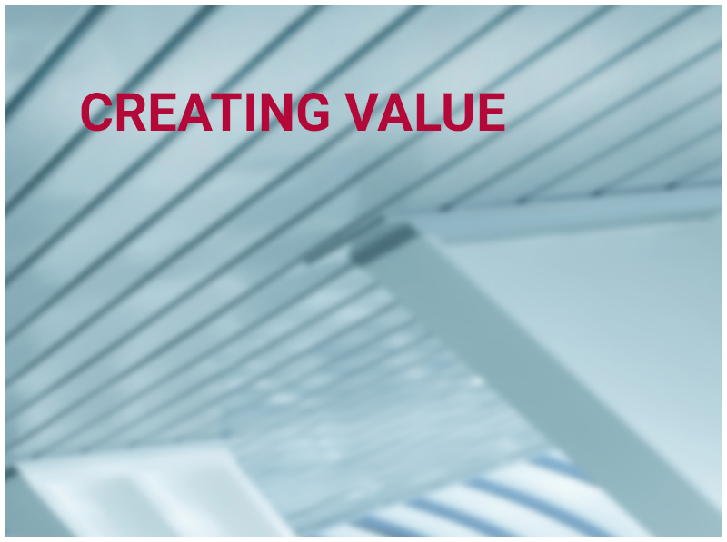 CREATING VALUE