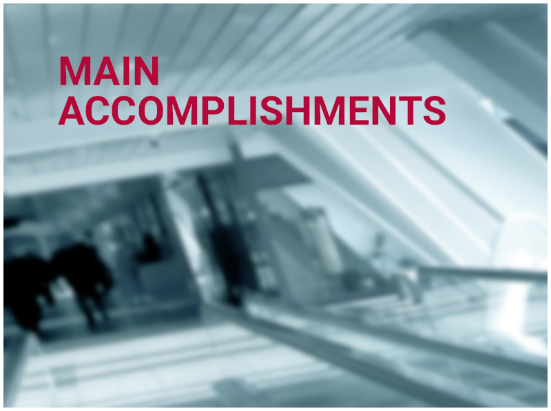 MAIN ACCOMPLISHMENTS